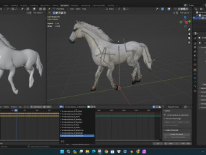 HorseA5 Modello 3D