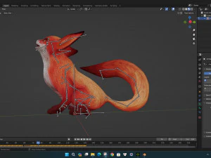 FoxA3 3D Modell