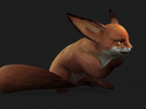 FoxA4 Model 3D