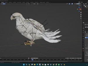 TurmfalkeB6 3D Modell