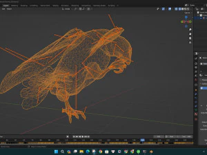 TurmfalkeB6 3D Modell