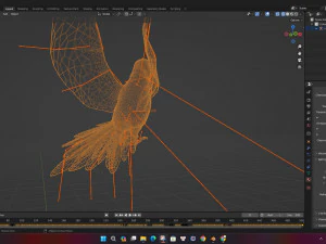 PerroquetA4 Modèle 3D
