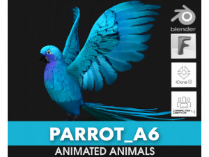 ParrotA6 3D मॉडल
