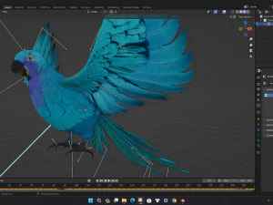 PapagaioA6 Modelo 3D