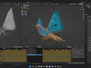 PapagaioA6 Modelo 3D
