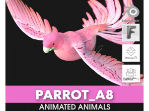 ParrotA8 3Dモデル