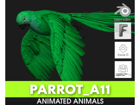 ParrotA11 3D-Modell