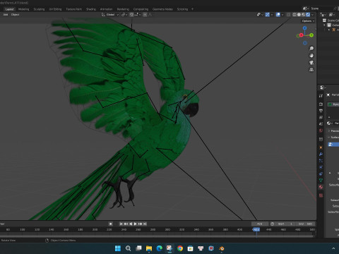 ParrotA11 3D Model