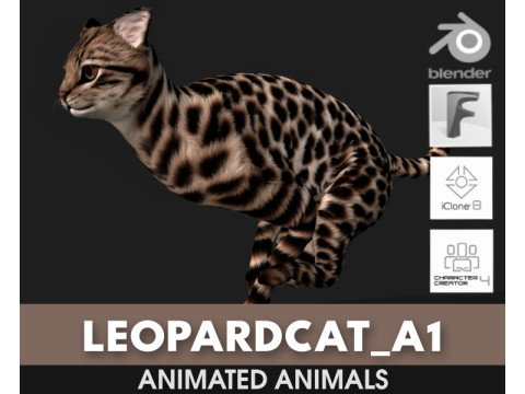 LeopardCat-A1 3Dモデル
