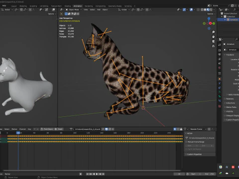 LeopardCat-A1 Modelo 3D