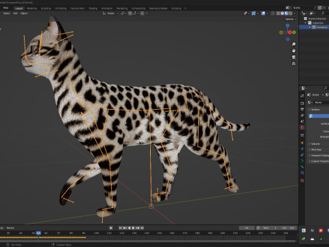 LeopardCat-A2 3D Model