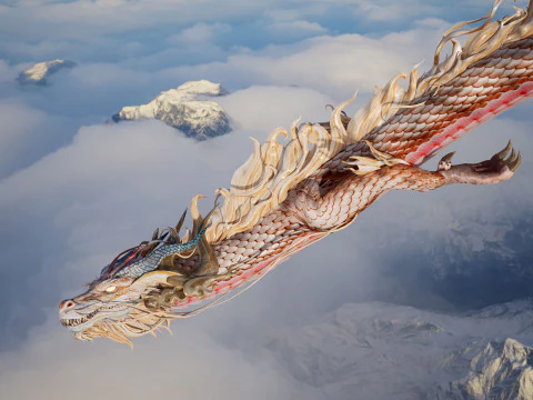 Dragon Ver5-Fly02 3D Model