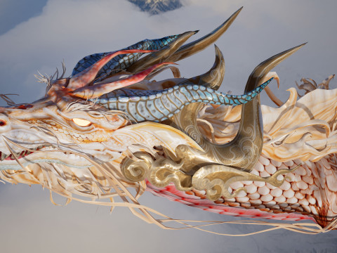 Dragon Ver5-Fly02 3D मॉडल