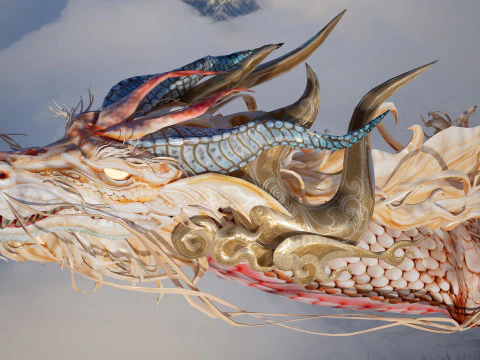 Dragon Ver5-Fly02 3D Model