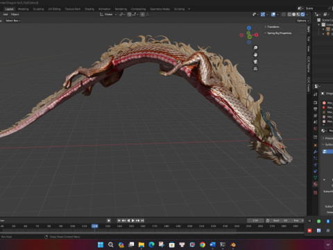 Dragon Ver5-Fly02 3D मॉडल