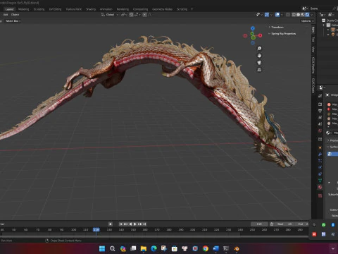 Dragon Ver5-Fly02 3D Model