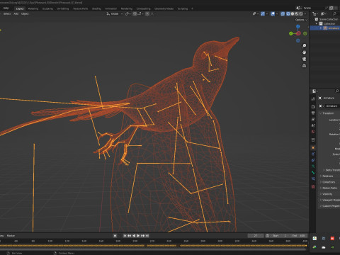 PheasantBirdB1 3D-Modell