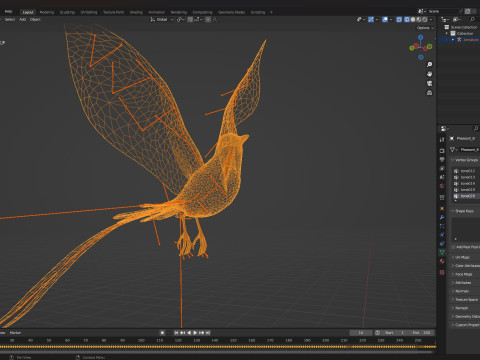 PheasantBirdB3 Modèle 3D