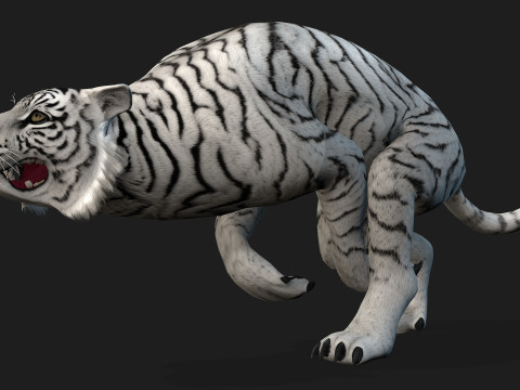 TigerA2 Modello 3D