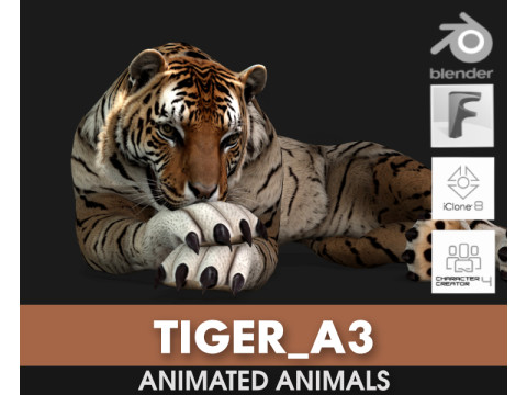 TigerA3 Modelo 3D