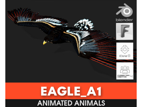 EagleA 3D-Modell