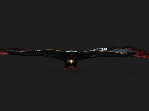 EagleA 3D Model