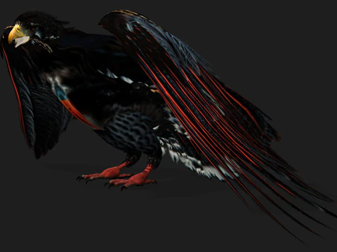 EagleA 3D Model