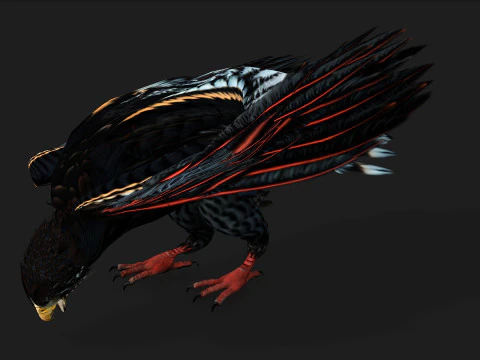 EagleA 3D Model
