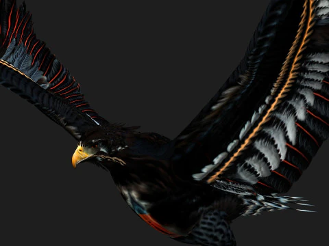 EagleA 3D Model