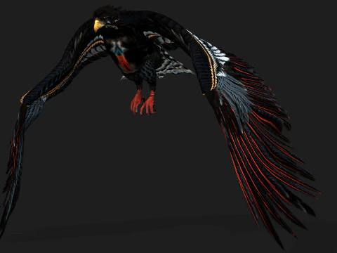 EagleA 3D Model