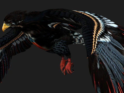 EagleA 3D Model