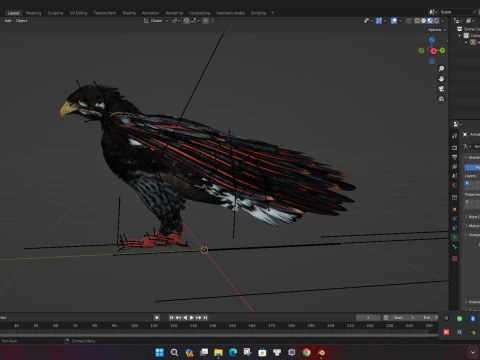 EagleA 3D Model