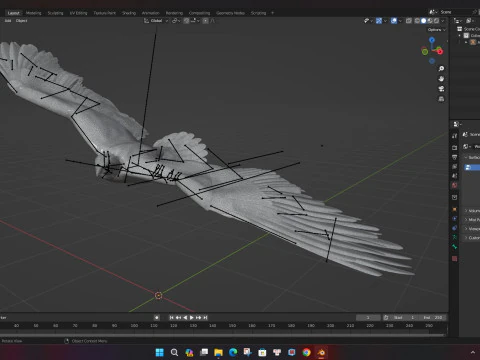 EagleA 3D Model