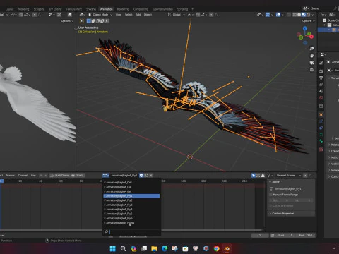 EagleA 3D Model