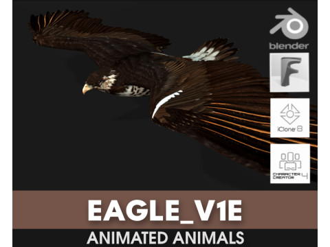 EagleV1E 3D-Modell
