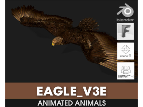 EagleV3E 3D-Modell