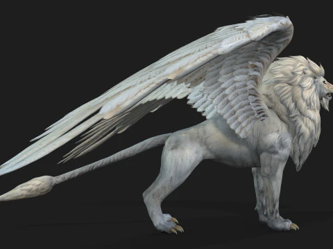 Lion GryphusA1 3D Model