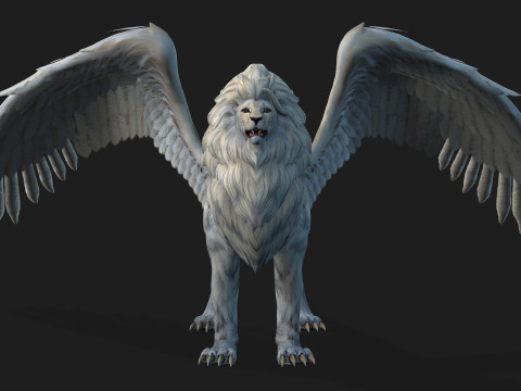 Lion GryphusA1 3Dモデル