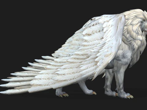 Lion GryphusA1 3D Model