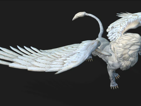 Lion GryphusA1 3D Model