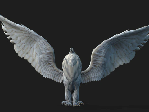 Lion GryphusA1 3D Model