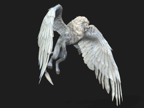 Lion GryphusA1 3Dモデル