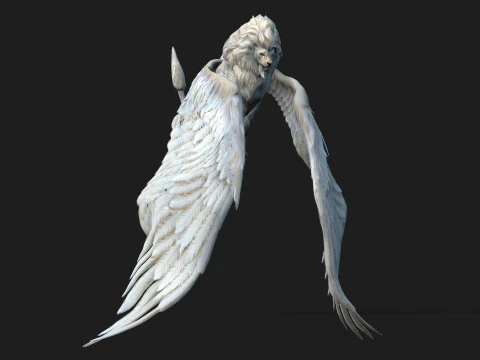 Lion GryphusA1 3D Model