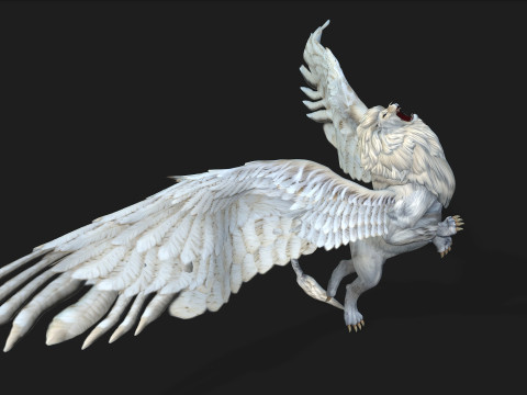 Lion GryphusA1 3Dモデル