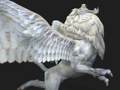 Lion GryphusA1 3Dモデル