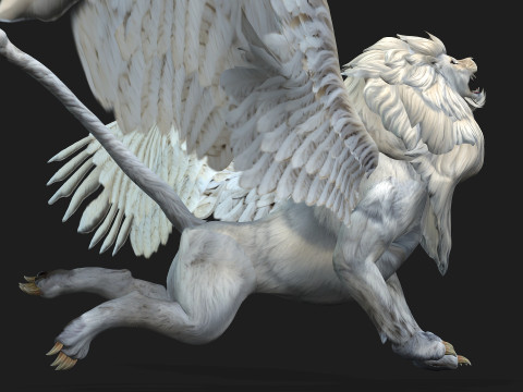 Lion GryphusA1 3Dモデル