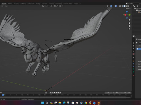 Lion GryphusA1 3Dモデル