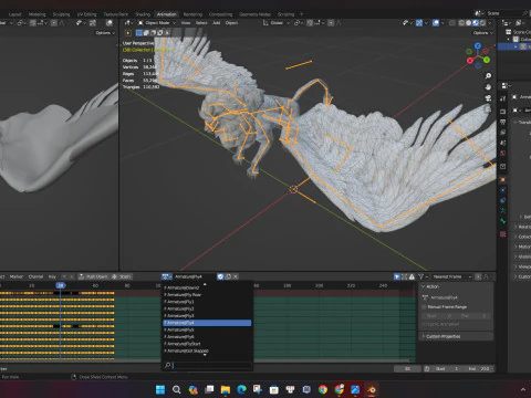 Lion GryphusA1 3D Model
