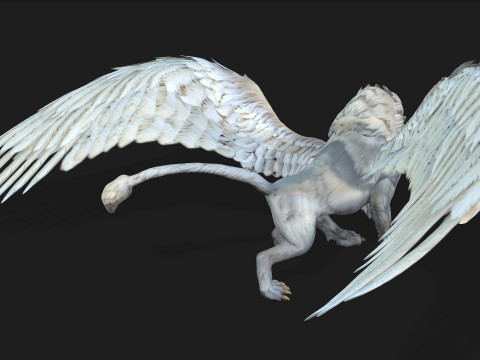 Lion GryphusA1 3Dモデル