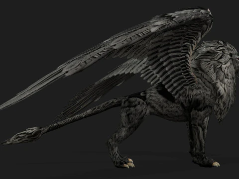 Leone GrifoA2 Modello 3D